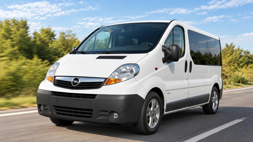 Opel Vivaro: вид спереди